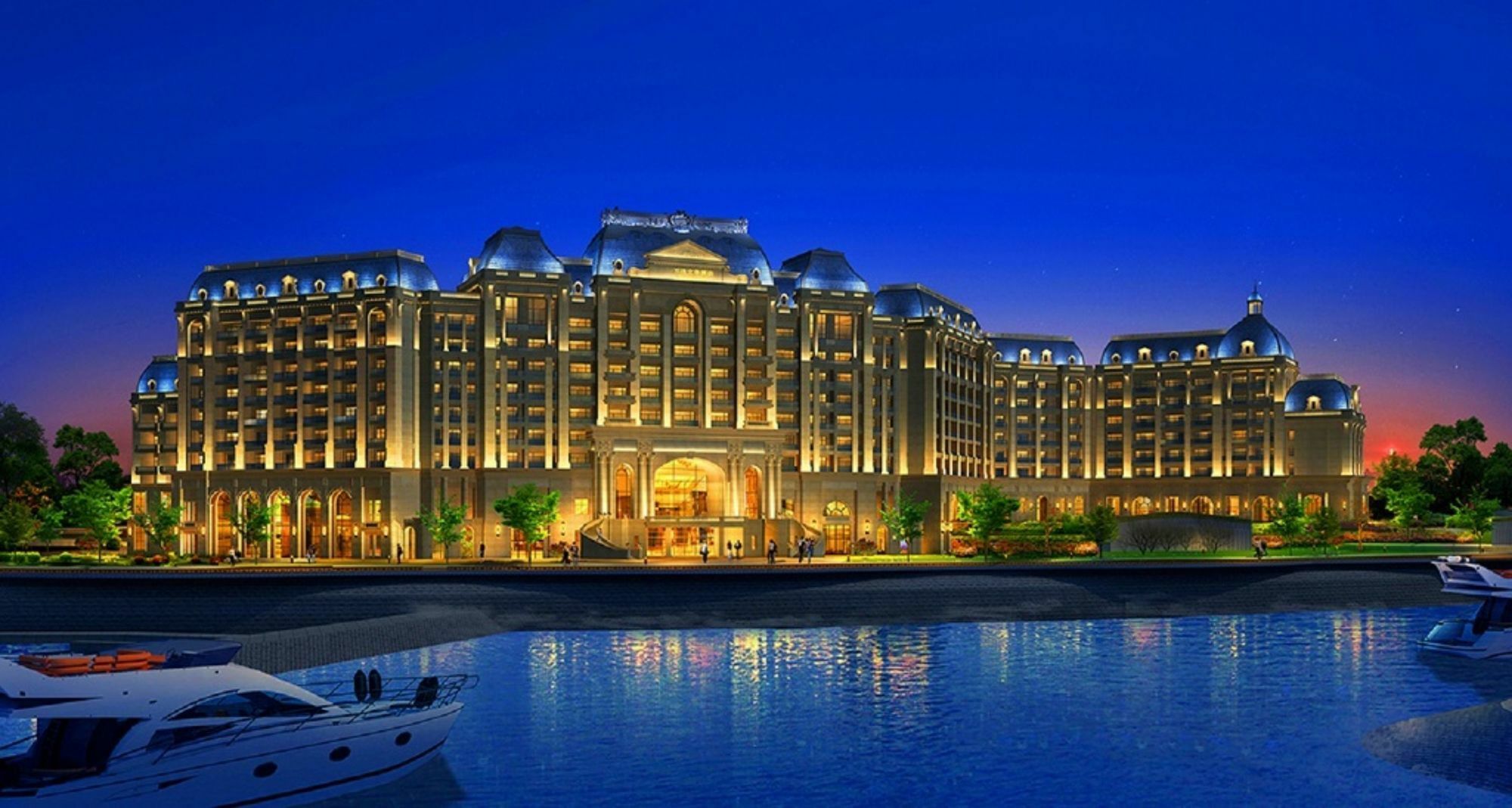 Wanda Vista Qingdao Movie Metropolis Hotel Exterior photo