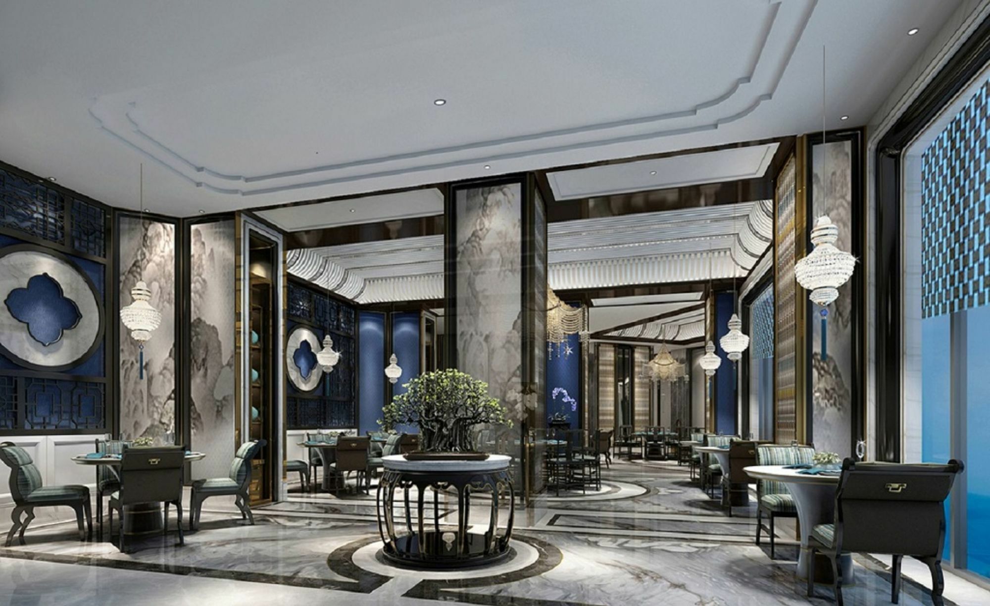 Wanda Vista Qingdao Movie Metropolis Hotel Exterior photo